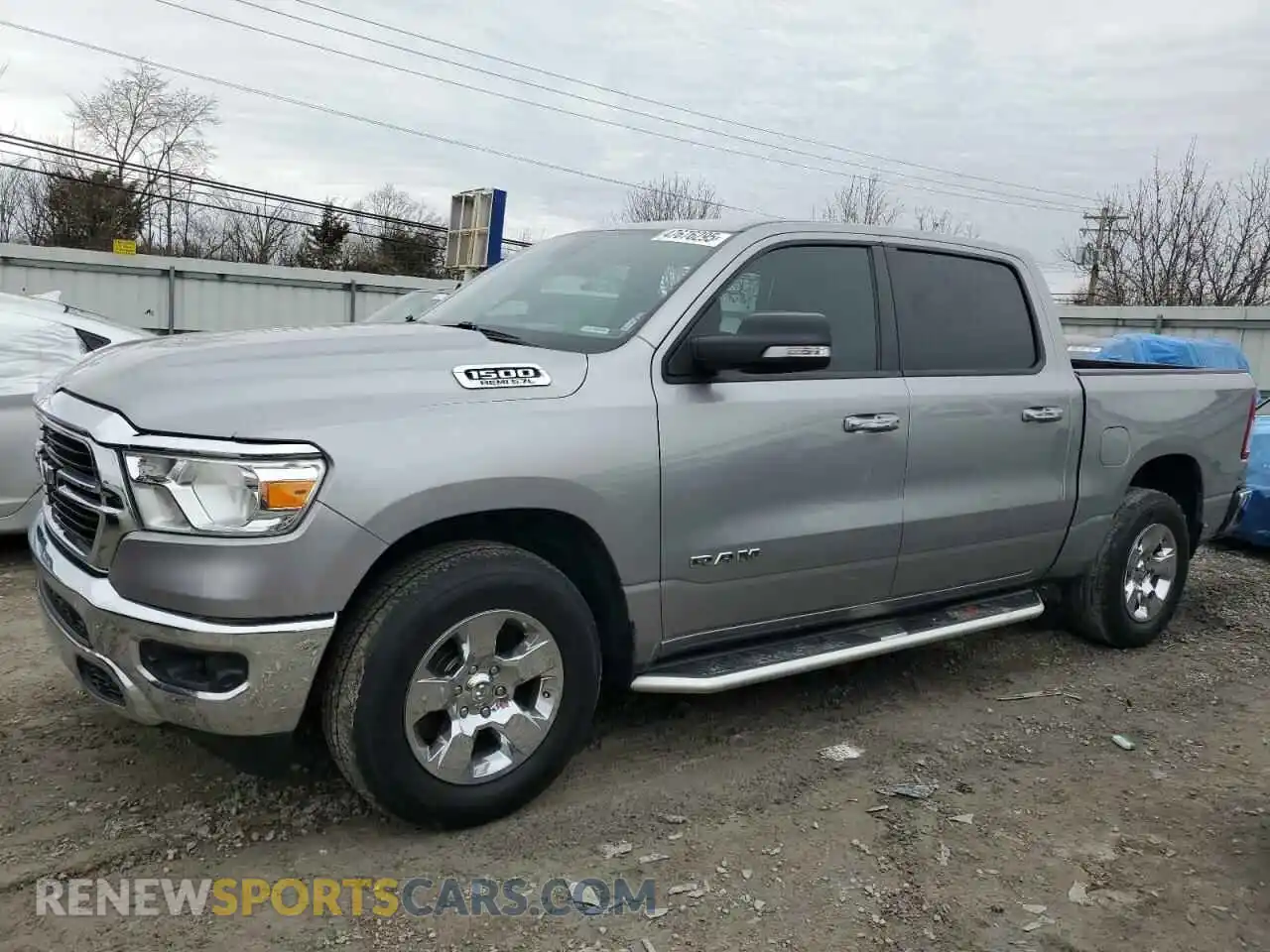 1 Photograph of a damaged car 1C6SRFFTXKN668081 RAM 1500 2019