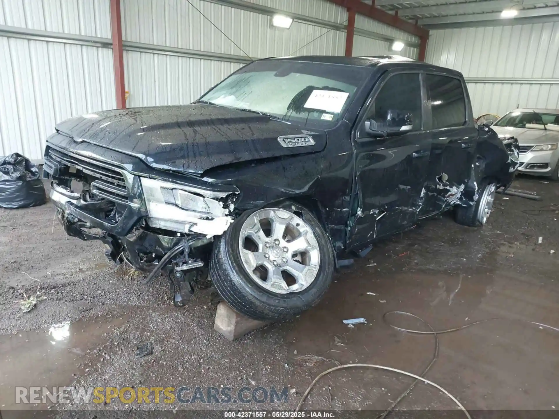 2 Фотография поврежденного автомобиля 1C6SRFFTXKN674611 RAM 1500 2019