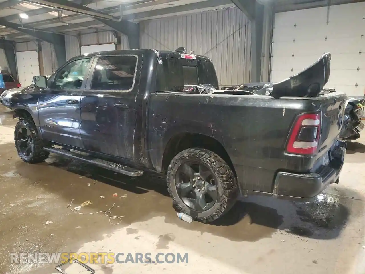 2 Photograph of a damaged car 1C6SRFFTXKN784333 RAM 1500 2019