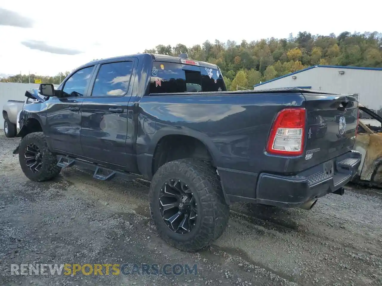 2 Photograph of a damaged car 1C6SRFFTXKN885968 RAM 1500 2019