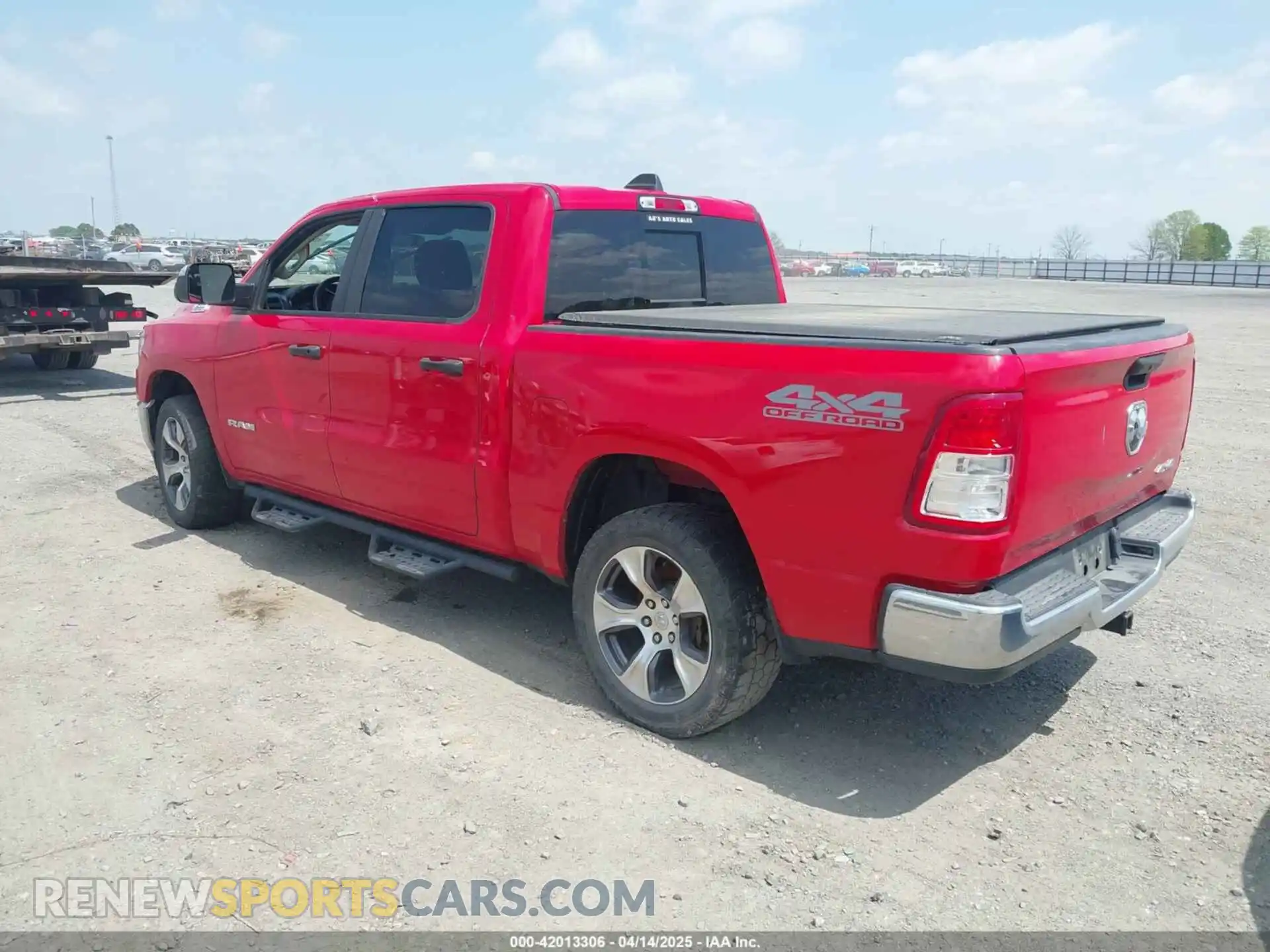 3 Photograph of a damaged car 1C6SRFGT0KN615078 RAM 1500 2019