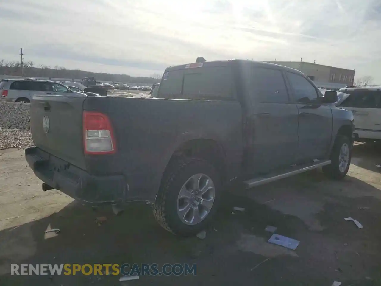 3 Photograph of a damaged car 1C6SRFGT5KN605081 RAM 1500 2019
