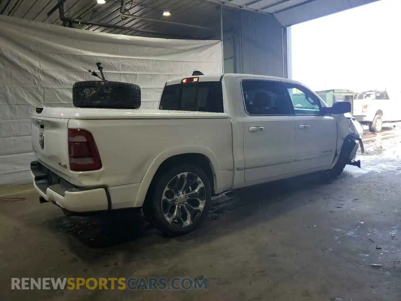 3 fotografías del automóvil dañado 1C6SRFHT1KN772312 RAM 1500 2019