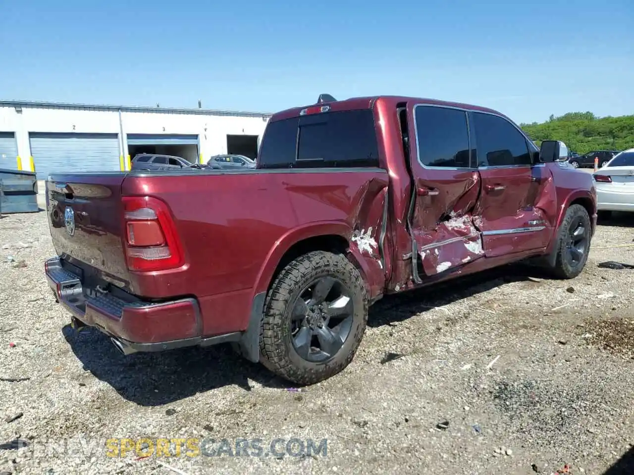 3 Photograph of a damaged car 1C6SRFHT2KN856963 RAM 1500 2019