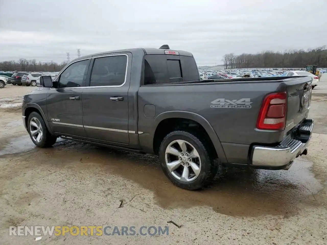 2 Photograph of a damaged car 1C6SRFHT3KN606034 RAM 1500 2019