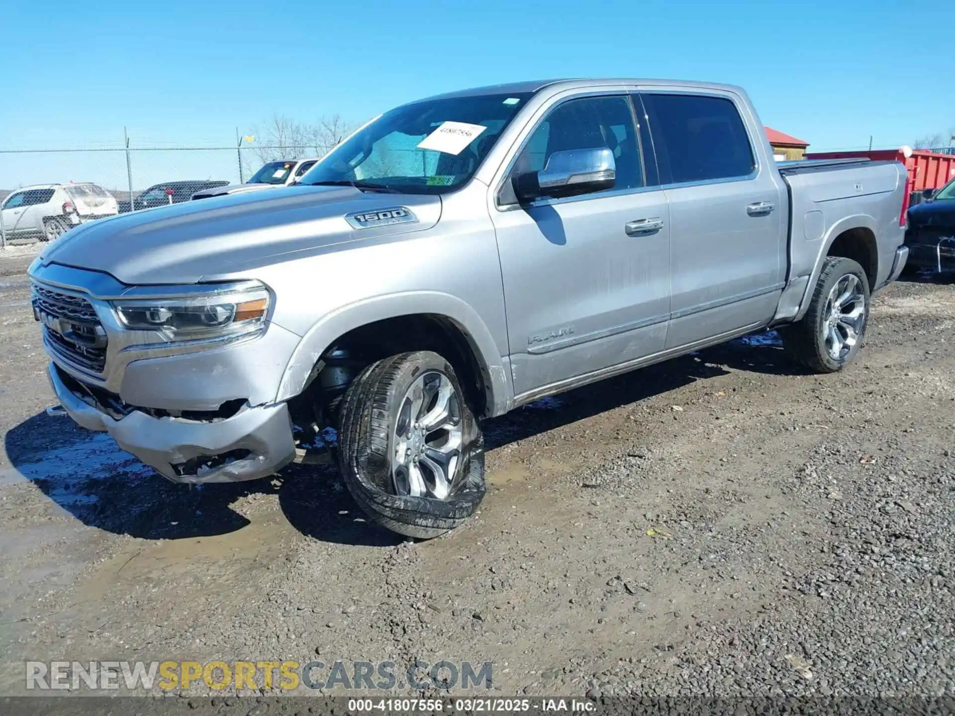 2 Photograph of a damaged car 1C6SRFHT3KN755009 RAM 1500 2019