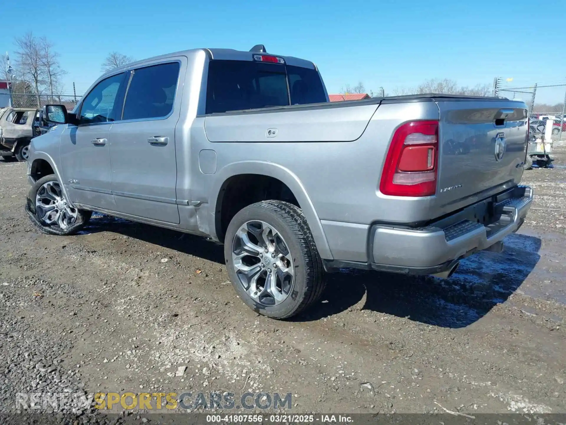 3 Photograph of a damaged car 1C6SRFHT3KN755009 RAM 1500 2019