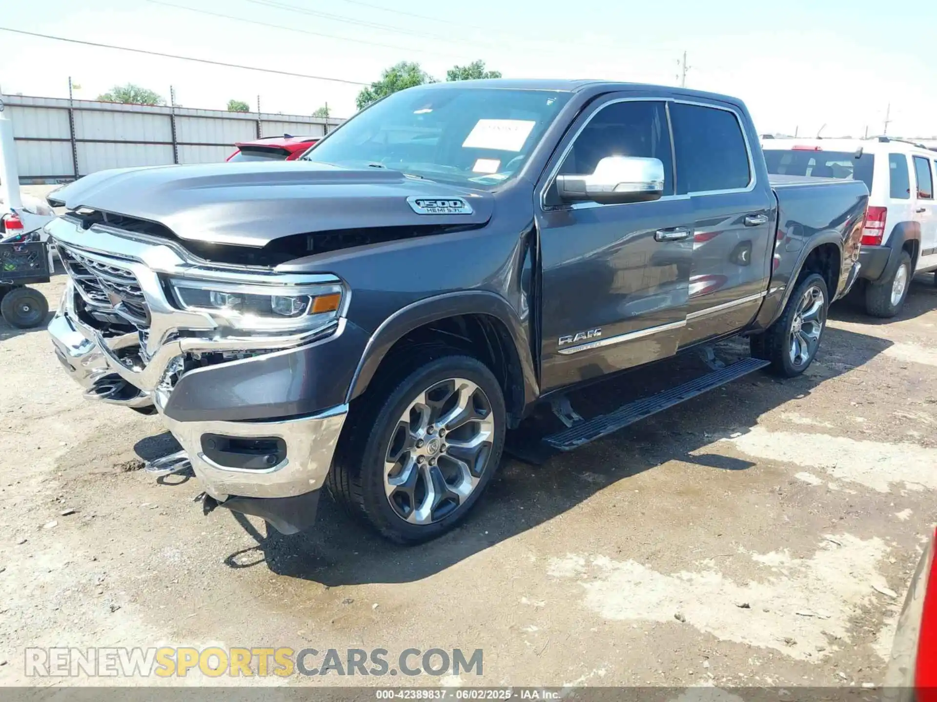2 Photograph of a damaged car 1C6SRFHT4KN552775 RAM 1500 2019
