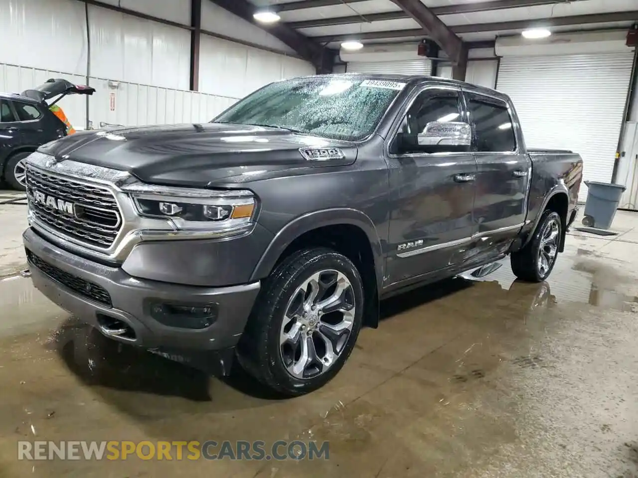 1 Photograph of a damaged car 1C6SRFHT5KN713067 RAM 1500 2019