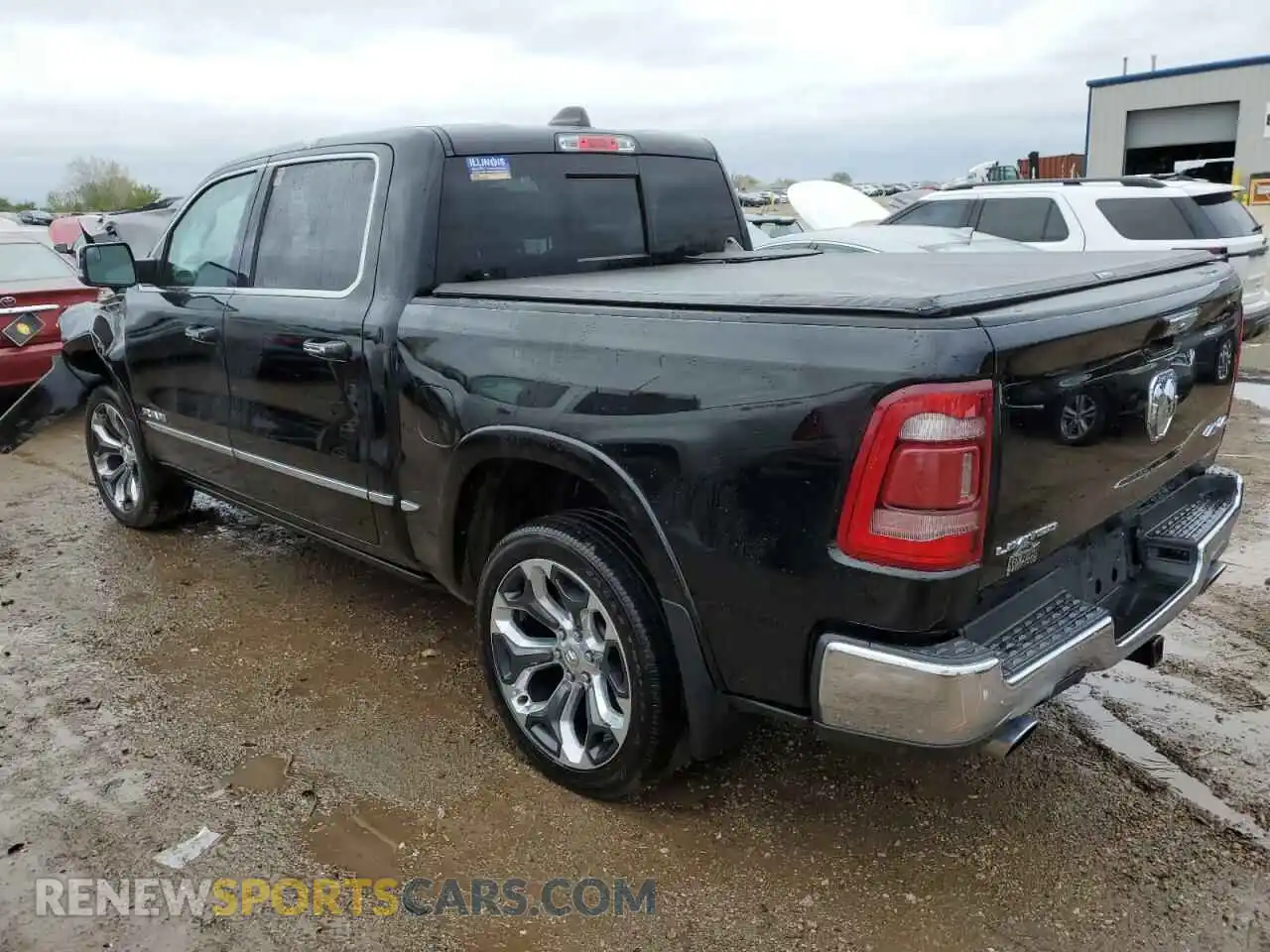 2 Photograph of a damaged car 1C6SRFHT7KN764750 RAM 1500 2019