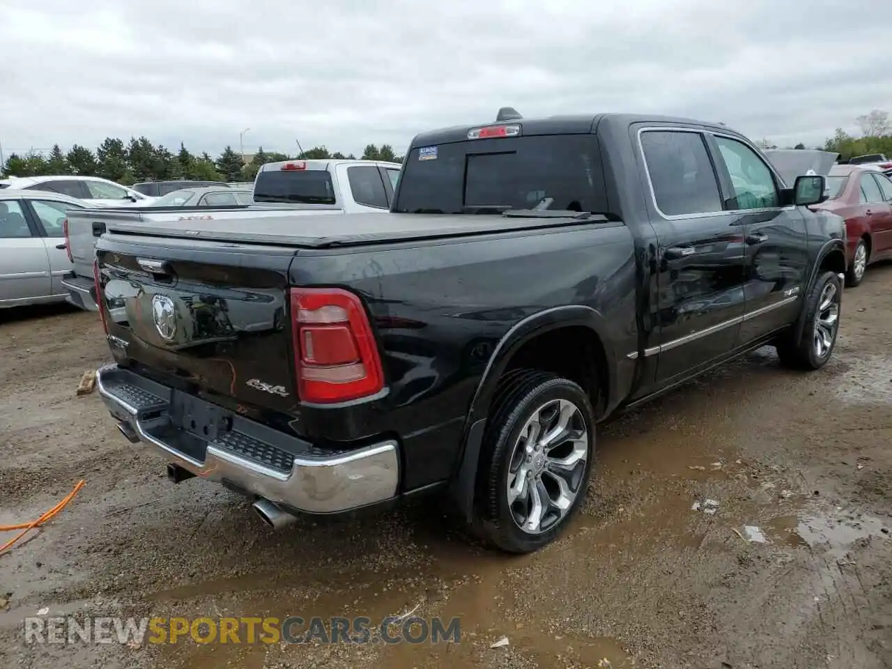 3 Photograph of a damaged car 1C6SRFHT7KN764750 RAM 1500 2019