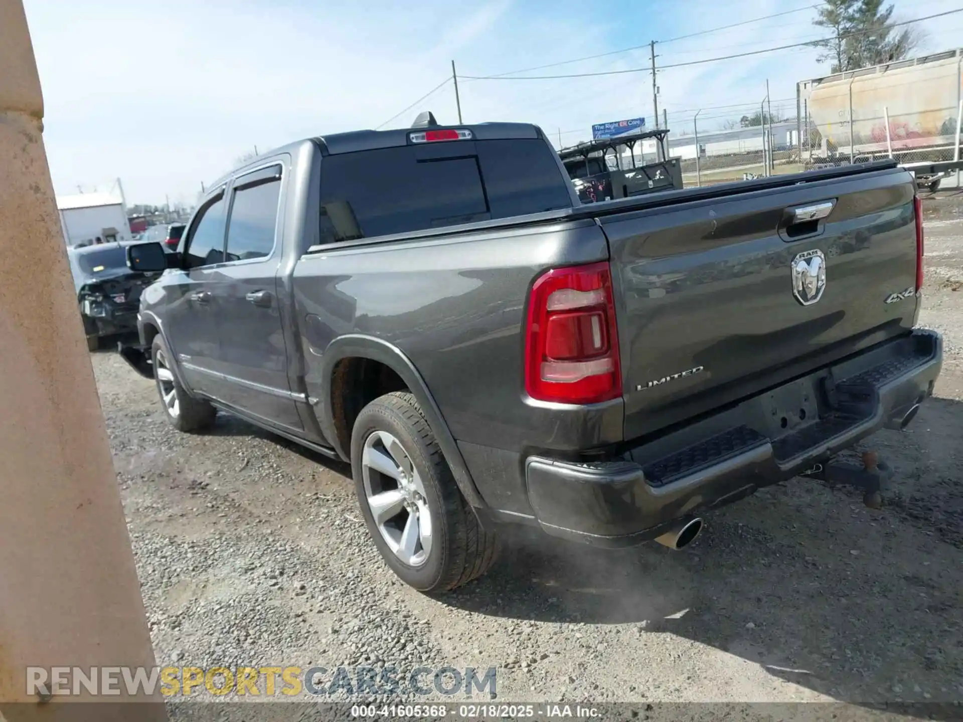 3 Photograph of a damaged car 1C6SRFHT8KN549846 RAM 1500 2019