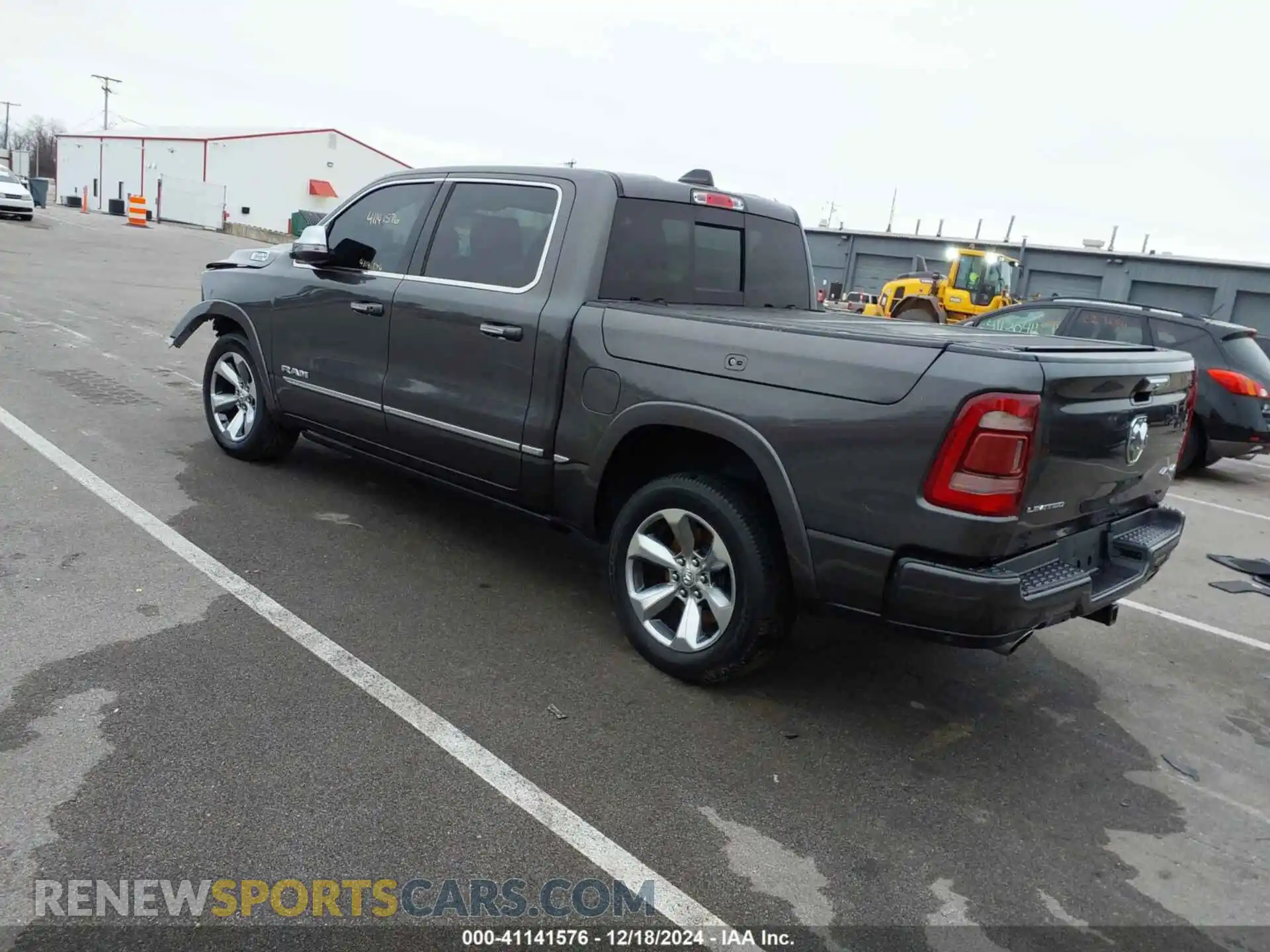 3 Photograph of a damaged car 1C6SRFHT8KN811459 RAM 1500 2019