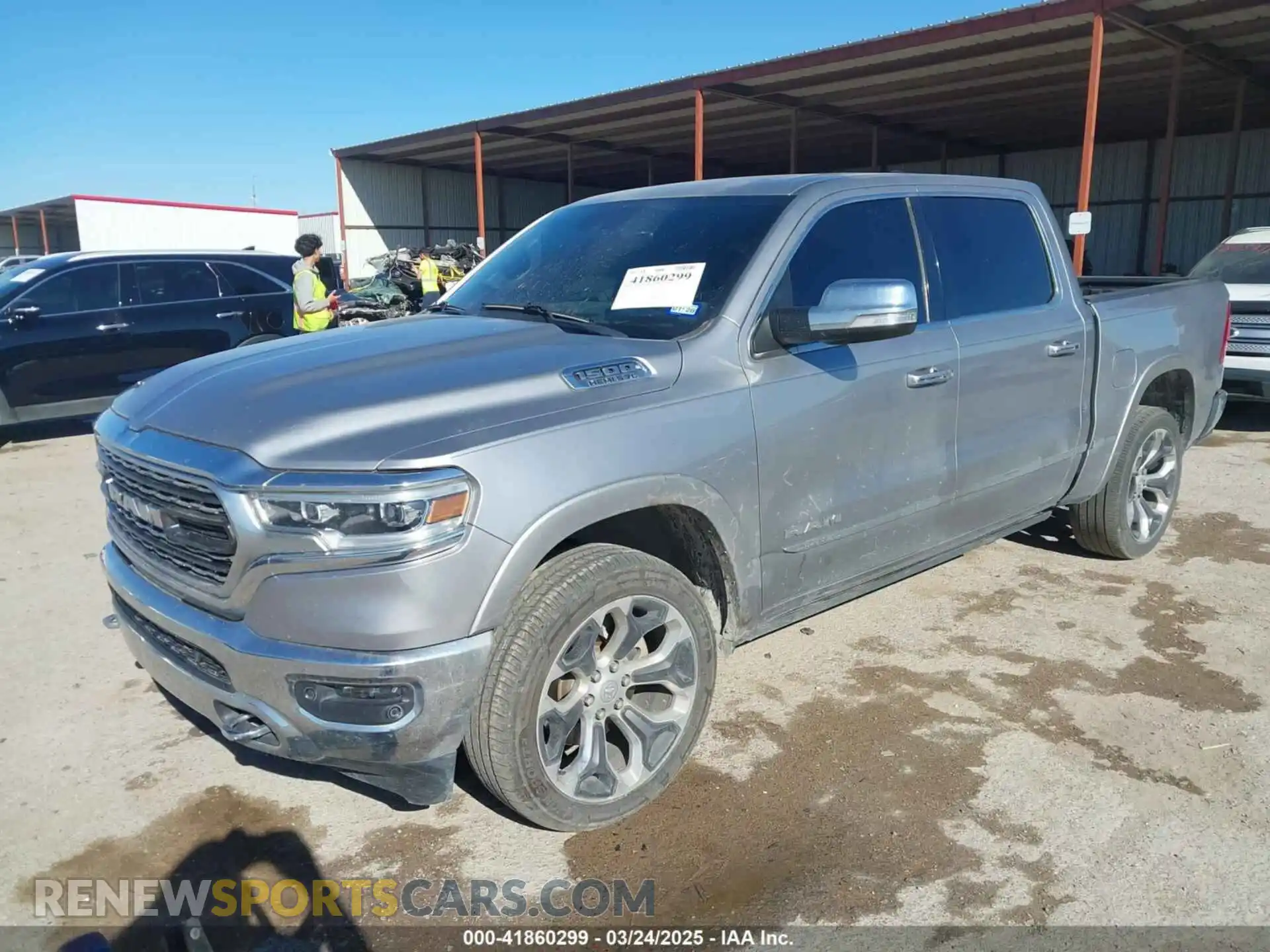 2 Фотография поврежденного автомобиля 1C6SRFHTXKN774690 RAM 1500 2019