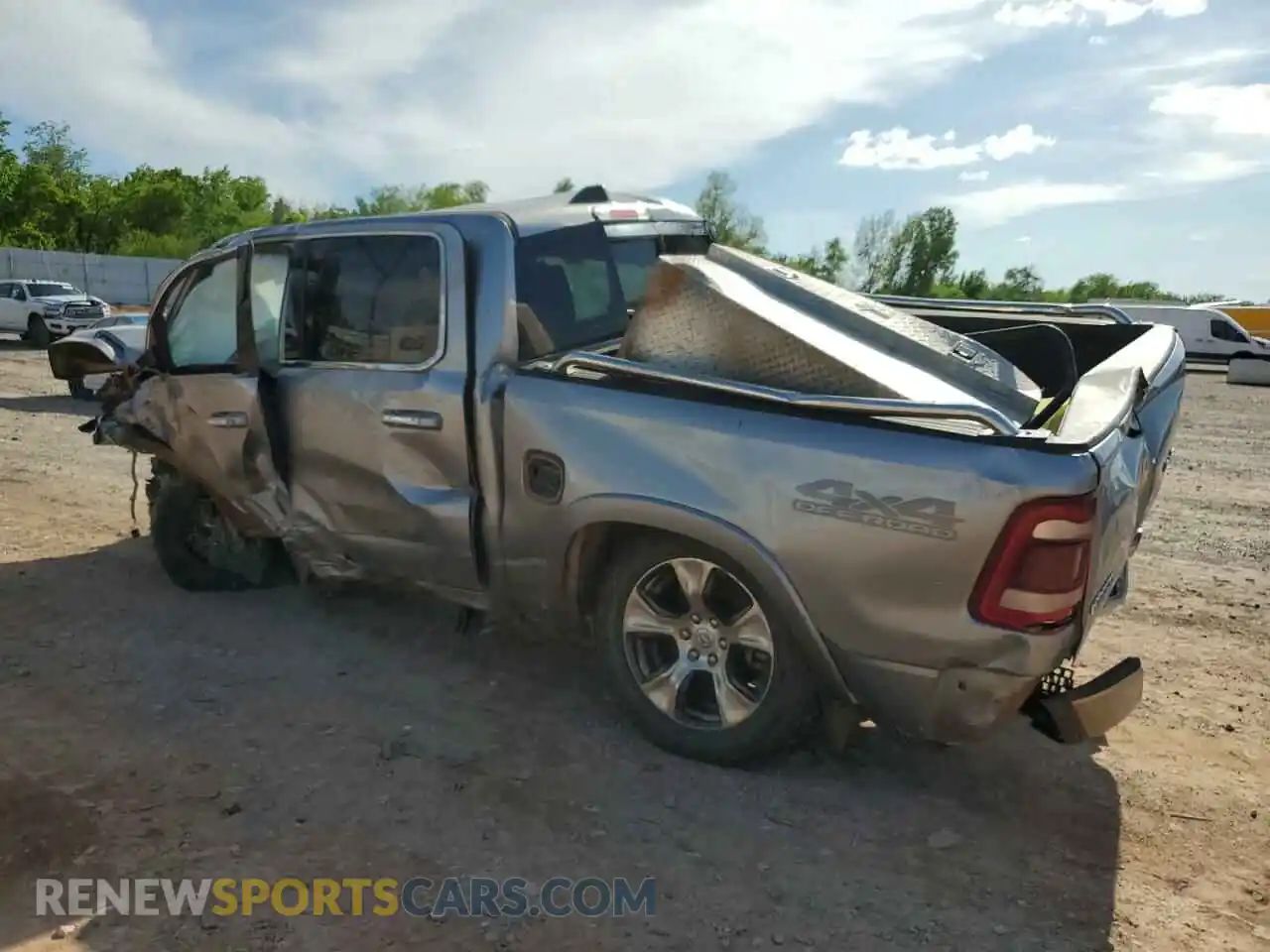 2 Photograph of a damaged car 1C6SRFJT1KN686363 RAM 1500 2019