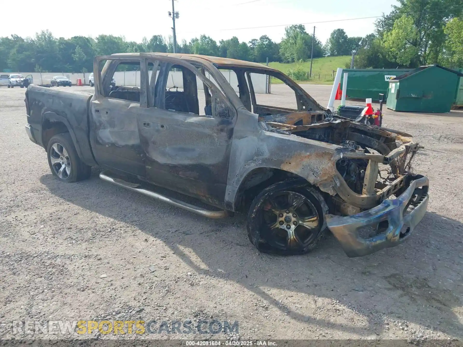 1 Photograph of a damaged car 1C6SRFJT3KN764612 RAM 1500 2019