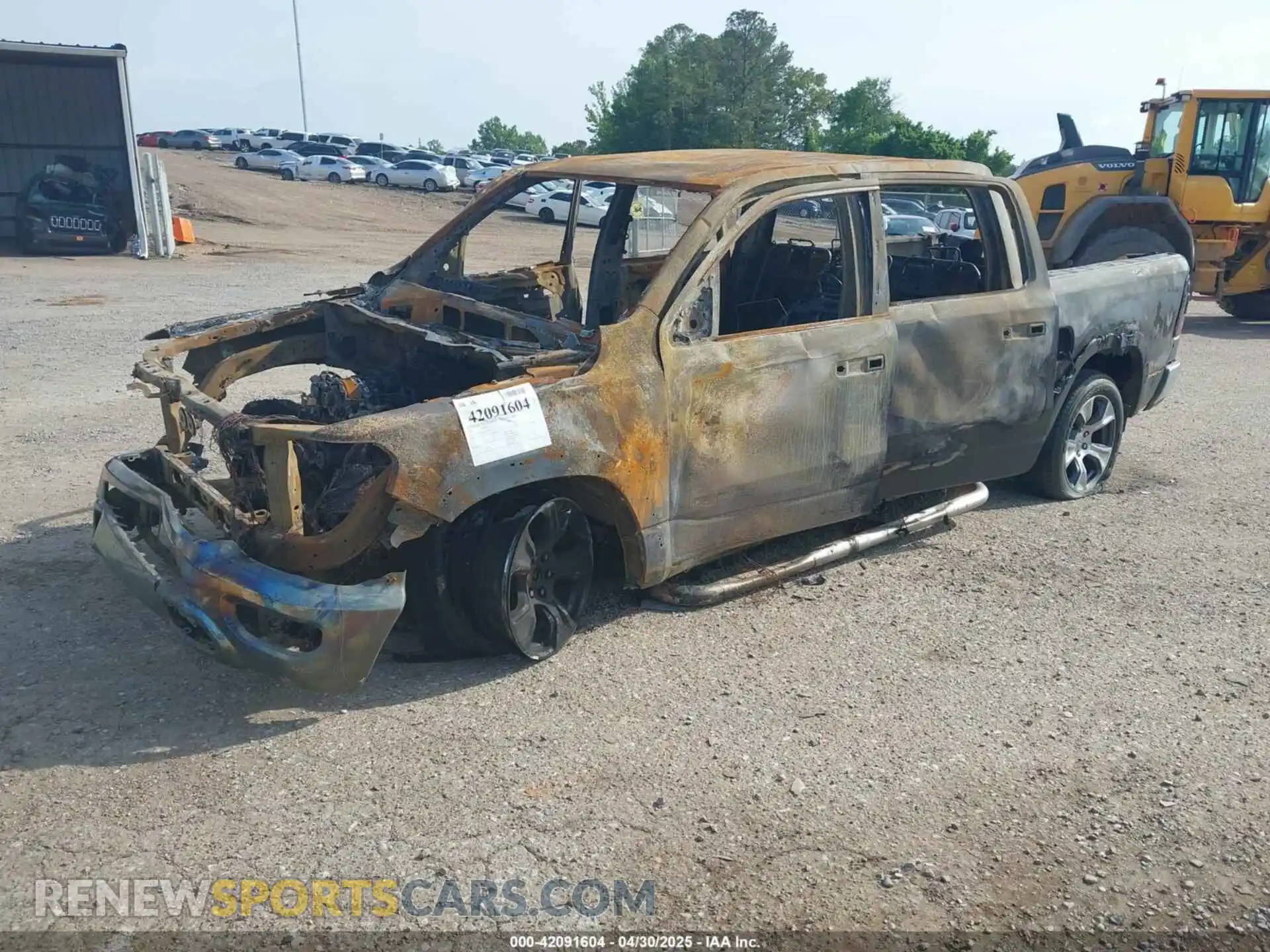 2 Photograph of a damaged car 1C6SRFJT3KN764612 RAM 1500 2019