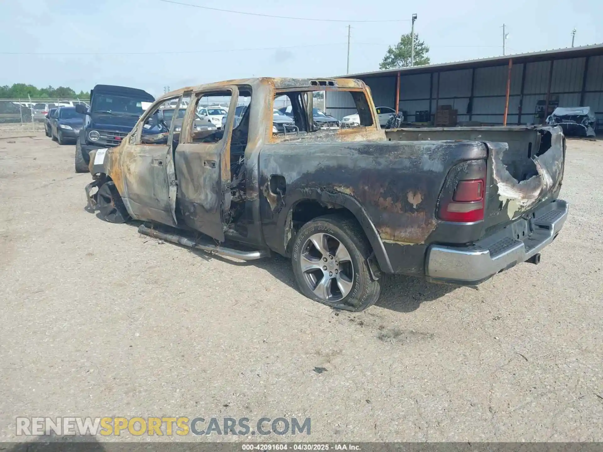 3 Photograph of a damaged car 1C6SRFJT3KN764612 RAM 1500 2019