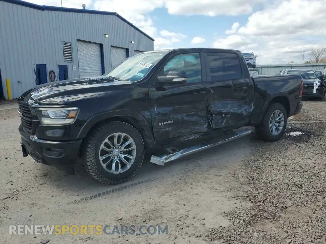1 Photograph of a damaged car 1C6SRFJT3KN777280 RAM 1500 2019
