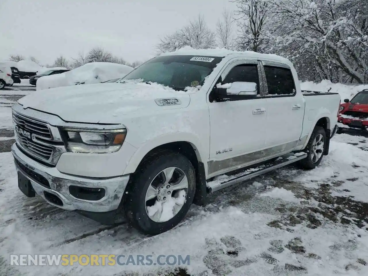 1 Photograph of a damaged car 1C6SRFJT3KN837154 RAM 1500 2019