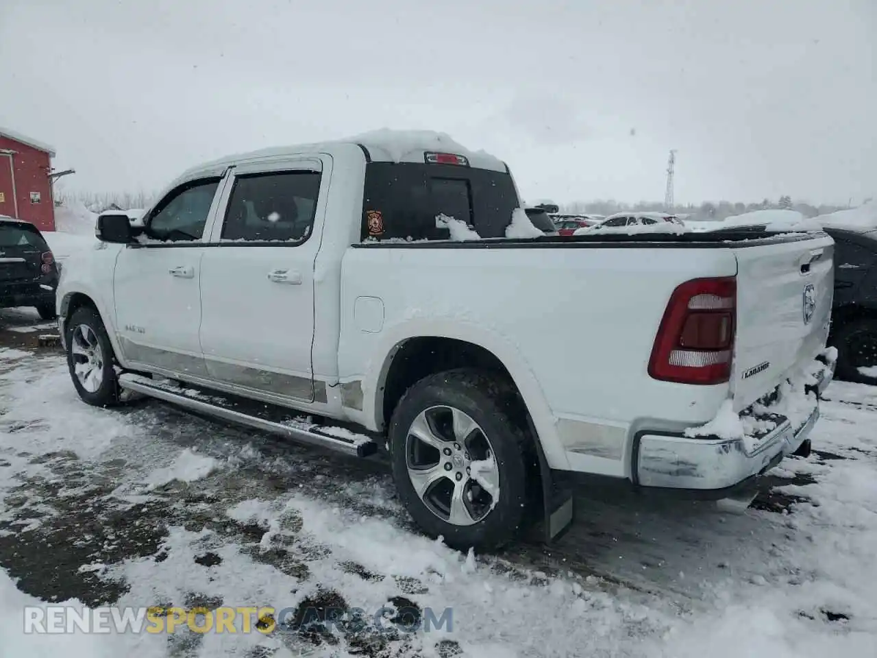 2 Photograph of a damaged car 1C6SRFJT3KN837154 RAM 1500 2019
