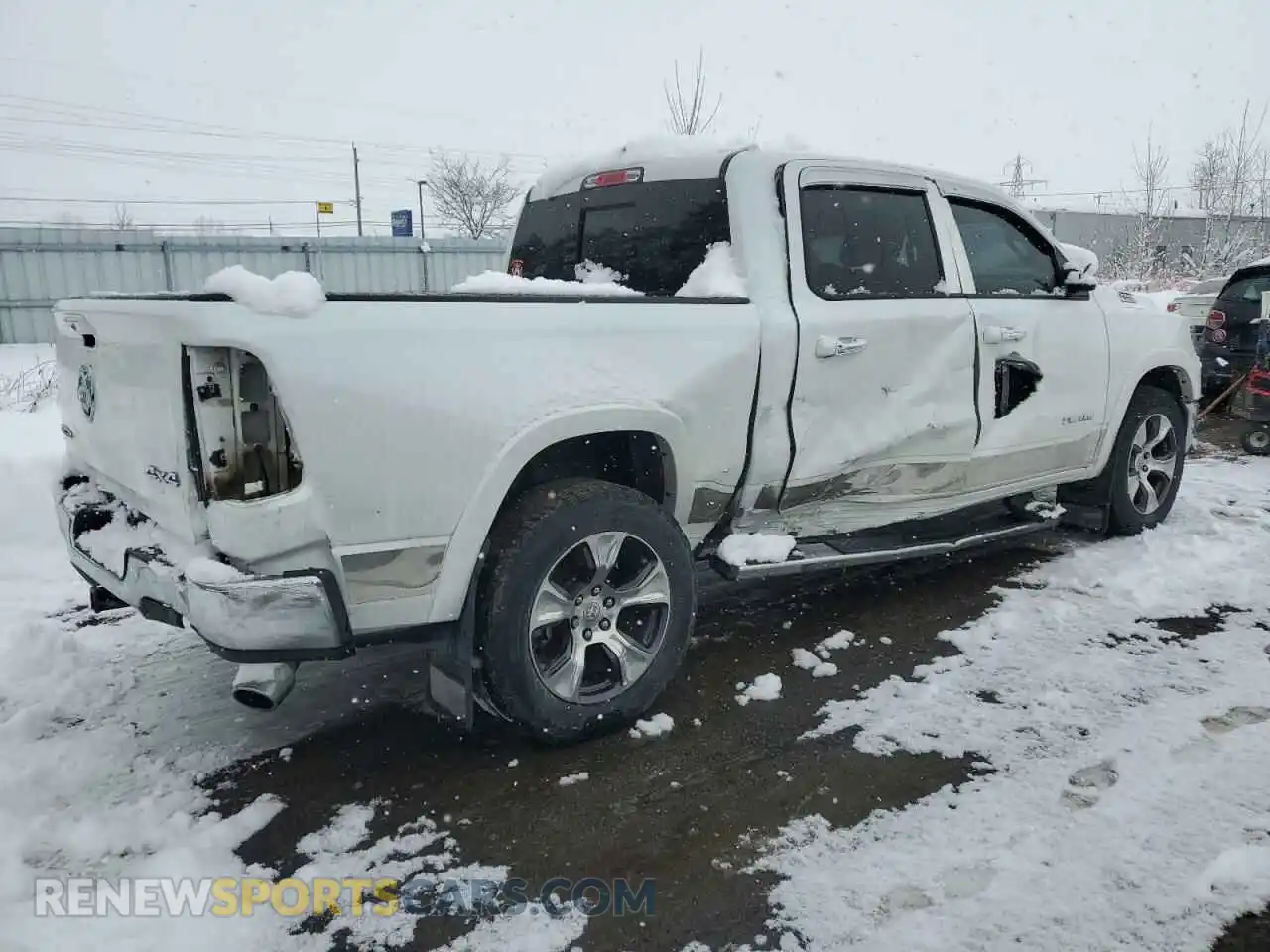3 Photograph of a damaged car 1C6SRFJT3KN837154 RAM 1500 2019