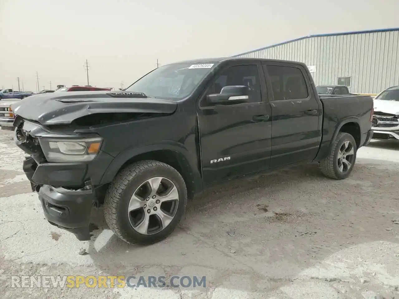 1 Photograph of a damaged car 1C6SRFJT4KN603136 RAM 1500 2019