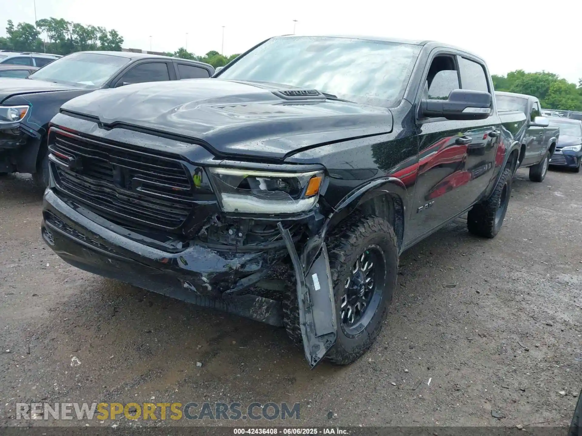 2 Photograph of a damaged car 1C6SRFJT5KN676919 RAM 1500 2019