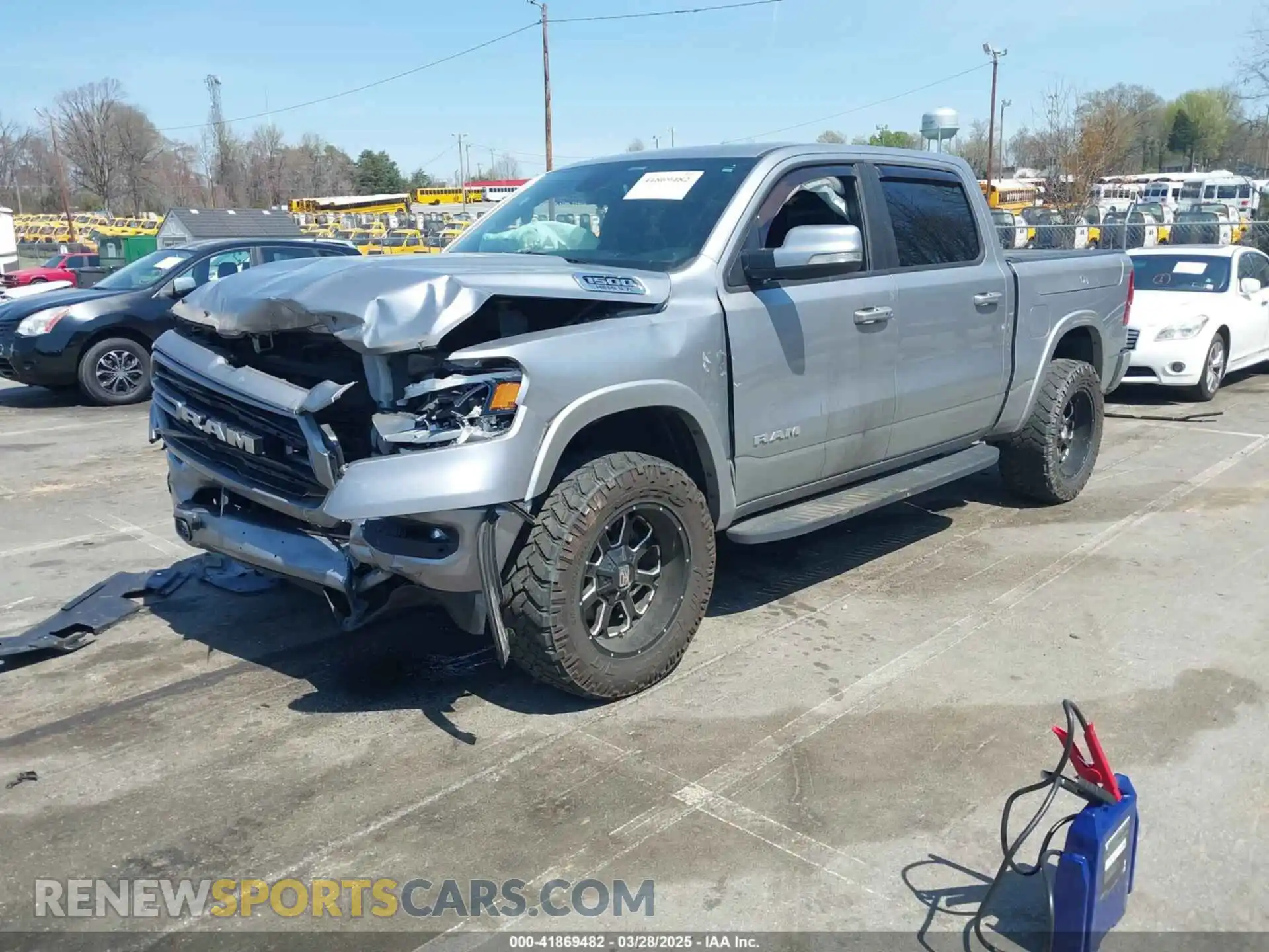 2 Photograph of a damaged car 1C6SRFJT6KN912204 RAM 1500 2019