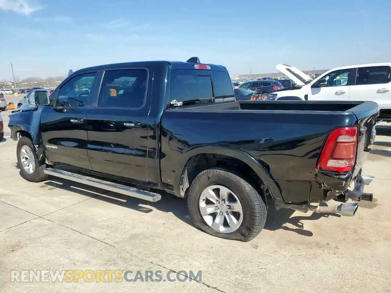 2 Photograph of a damaged car 1C6SRFJT8KN525542 RAM 1500 2019