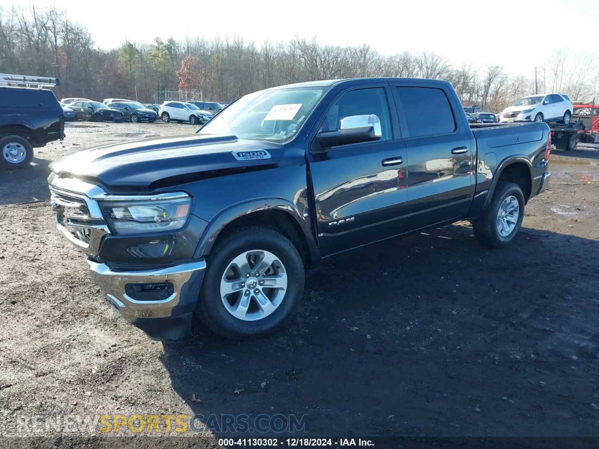 2 Photograph of a damaged car 1C6SRFJT8KN845363 RAM 1500 2019
