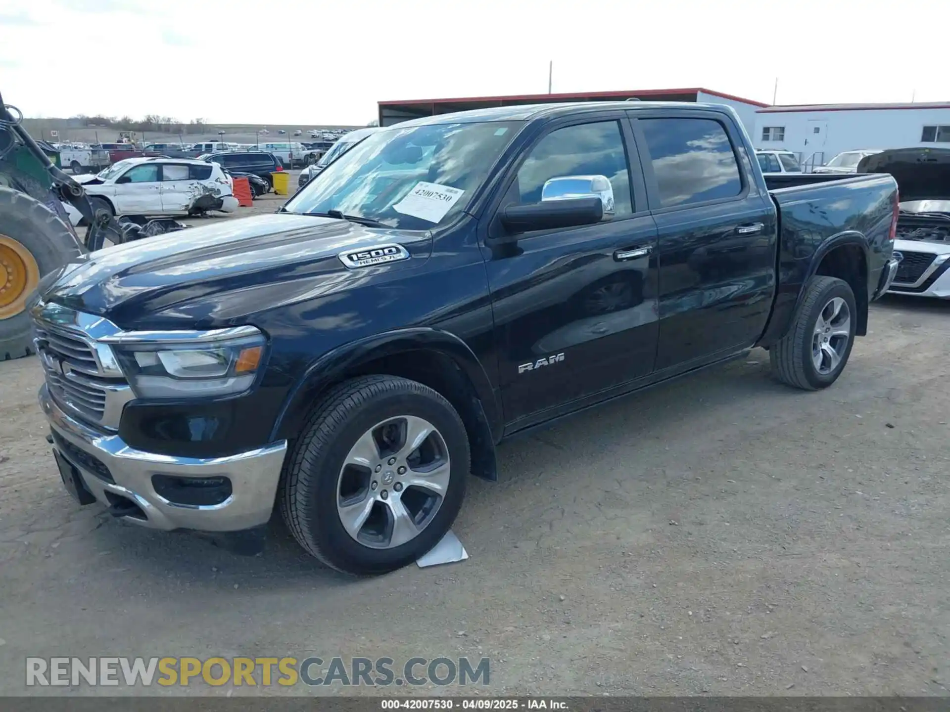 2 Photograph of a damaged car 1C6SRFJTXKN609930 RAM 1500 2019