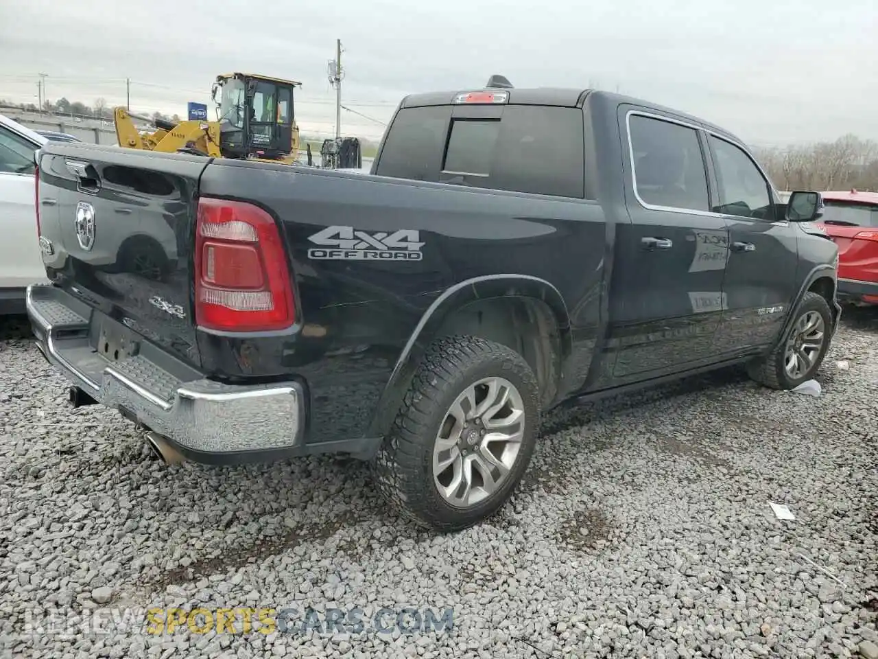 3 Photograph of a damaged car 1C6SRFKT2KN669392 RAM 1500 2019