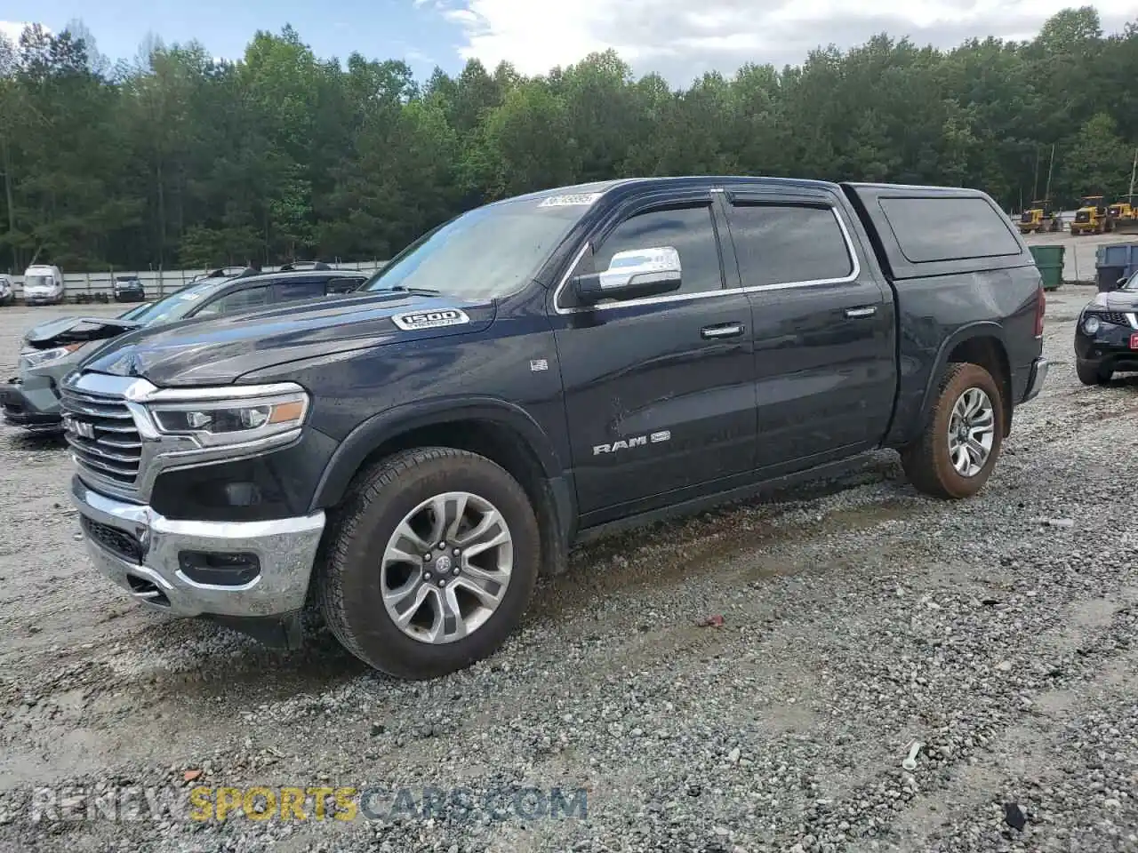 1 Photograph of a damaged car 1C6SRFKT2KN764471 RAM 1500 2019