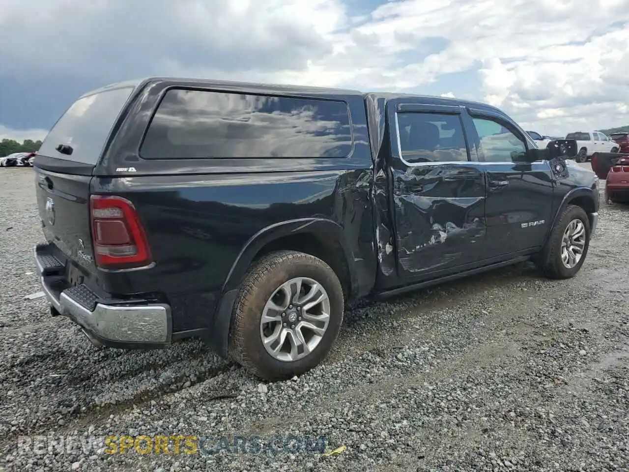 3 Photograph of a damaged car 1C6SRFKT2KN764471 RAM 1500 2019