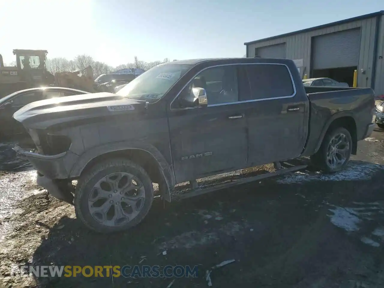1 Photograph of a damaged car 1C6SRFKT5KN631882 RAM 1500 2019