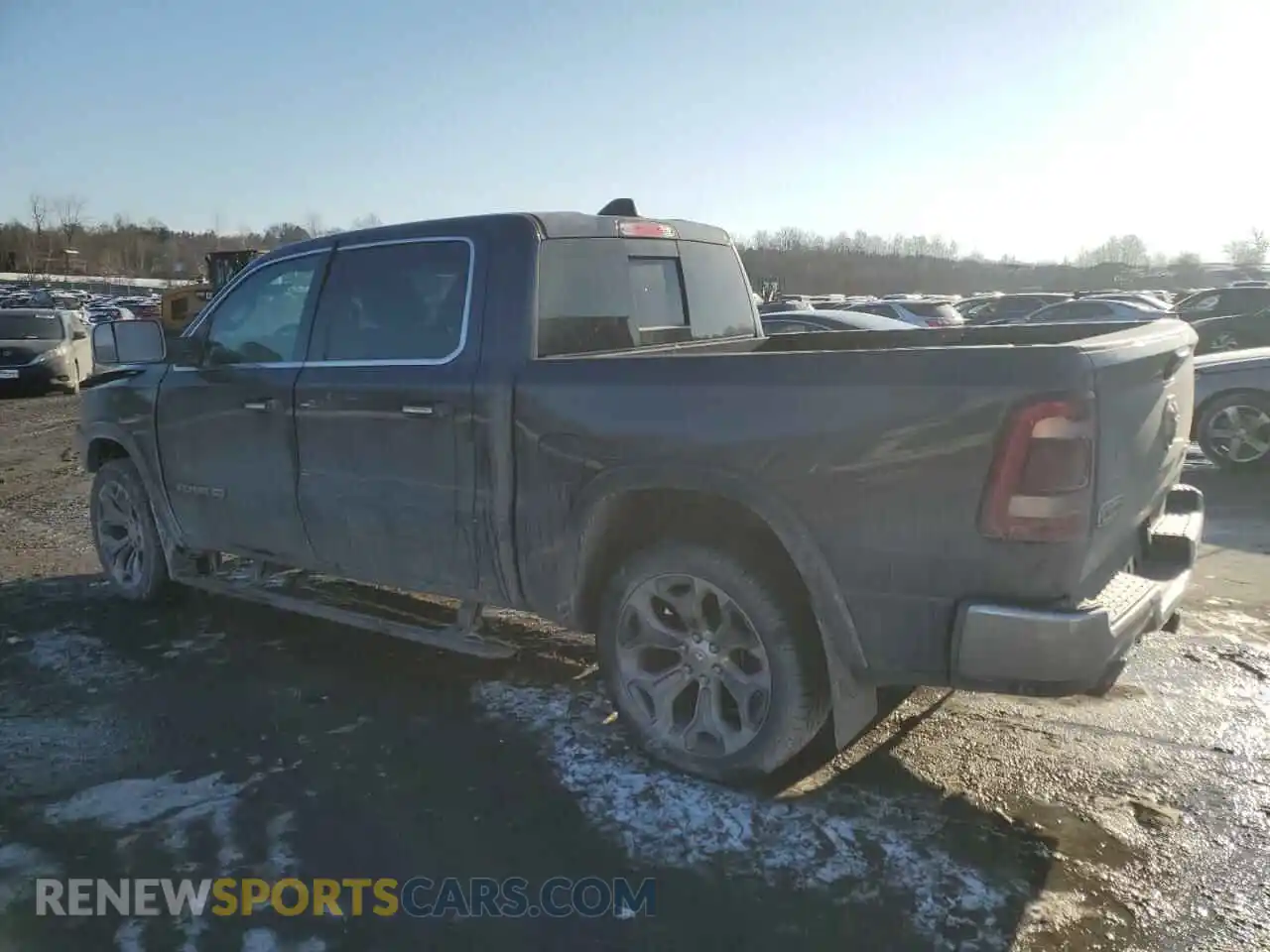2 Photograph of a damaged car 1C6SRFKT5KN631882 RAM 1500 2019