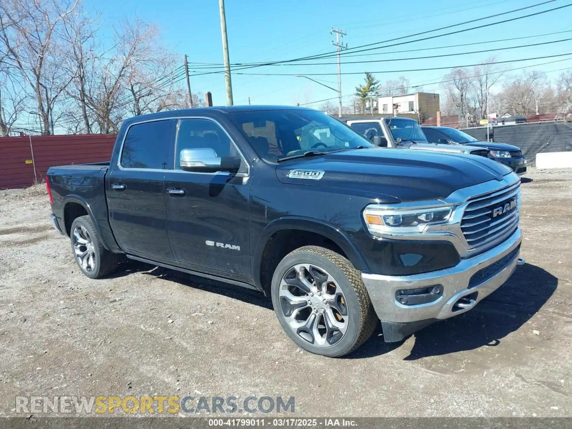1 Photograph of a damaged car 1C6SRFKT5KN700506 RAM 1500 2019