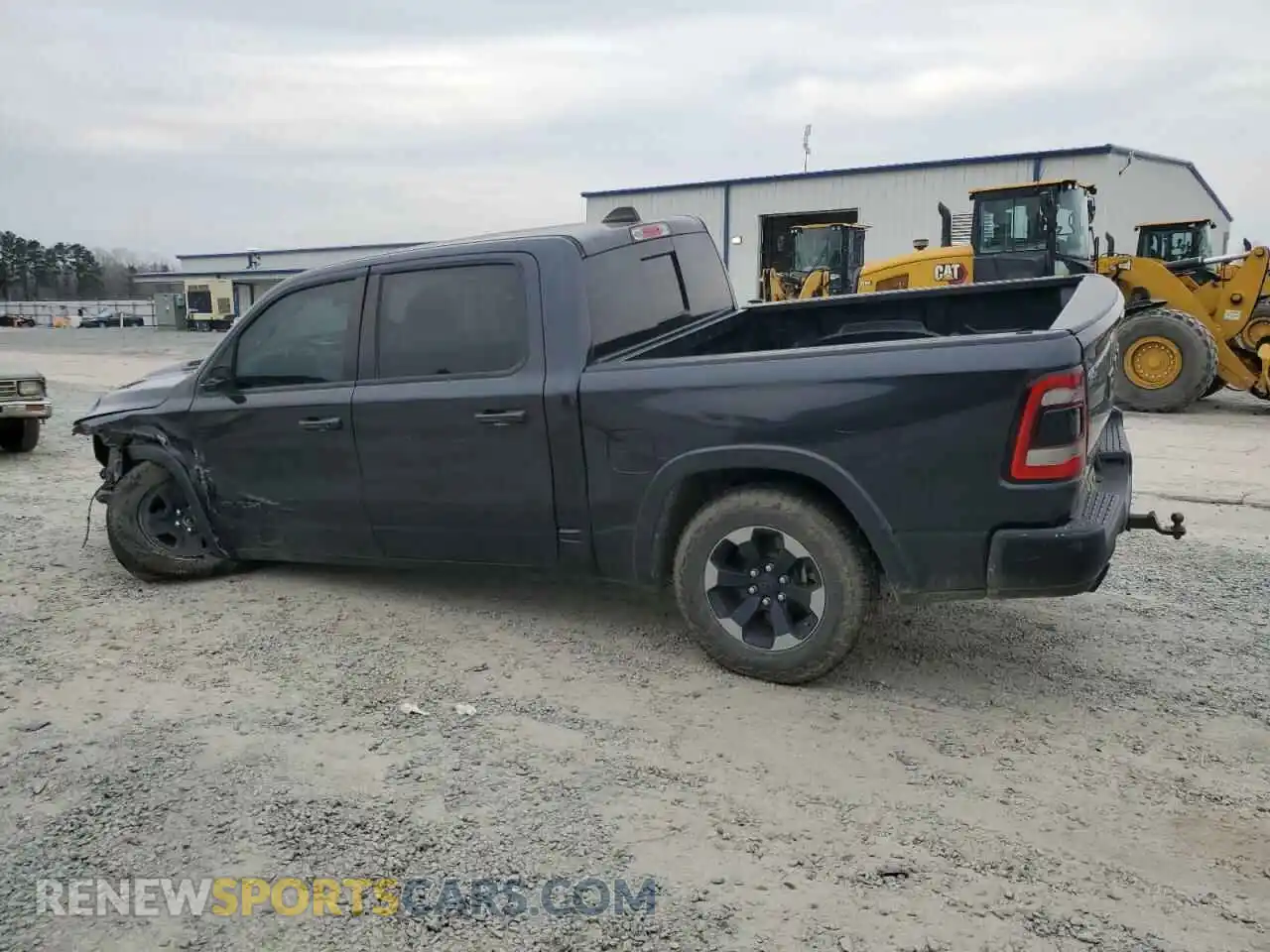 2 Photograph of a damaged car 1C6SRFLT0KN844950 RAM 1500 2019