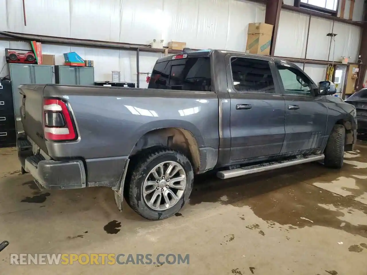 3 Photograph of a damaged car 1C6SRFLT2KN551986 RAM 1500 2019