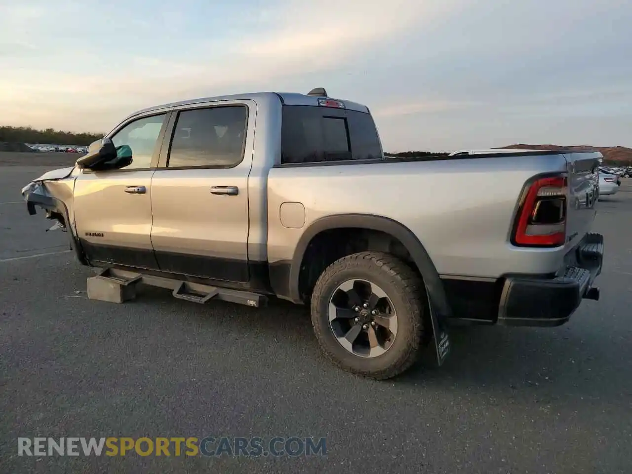 2 Photograph of a damaged car 1C6SRFLT2KN698535 RAM 1500 2019