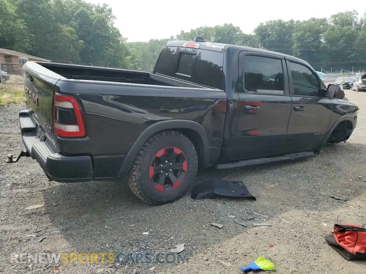 3 Photograph of a damaged car 1C6SRFLT6KN722481 RAM 1500 2019