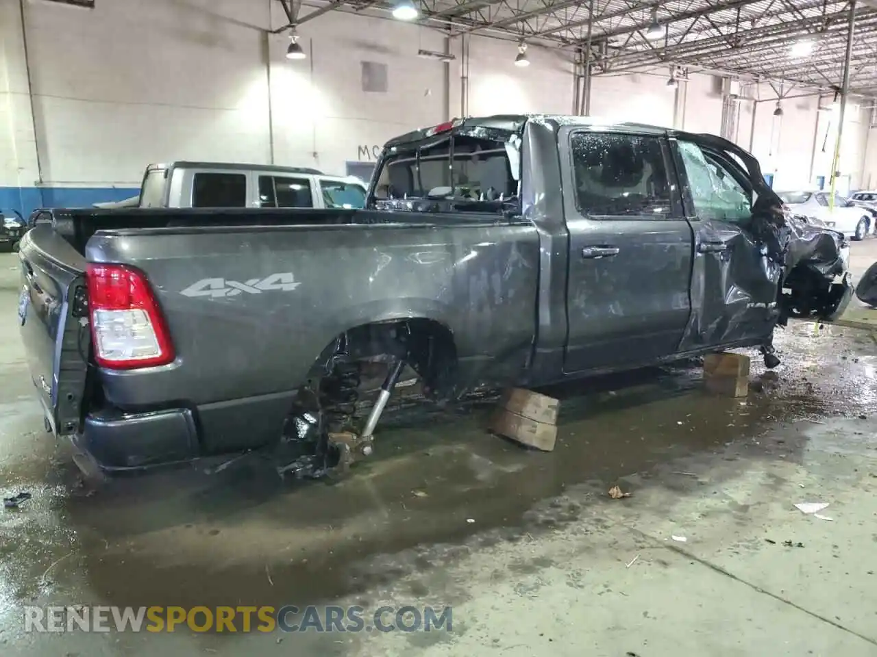 3 Photograph of a damaged car 1C6SRFMT3KN691897 RAM 1500 2019