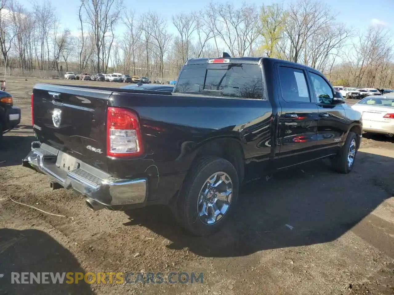 3 Photograph of a damaged car 1C6SRFMT4KN917820 RAM 1500 2019