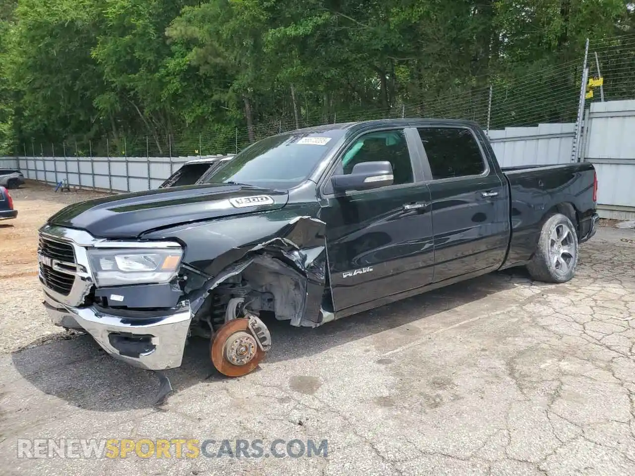 1 Photograph of a damaged car 1C6SRFMT8KN637611 RAM 1500 2019