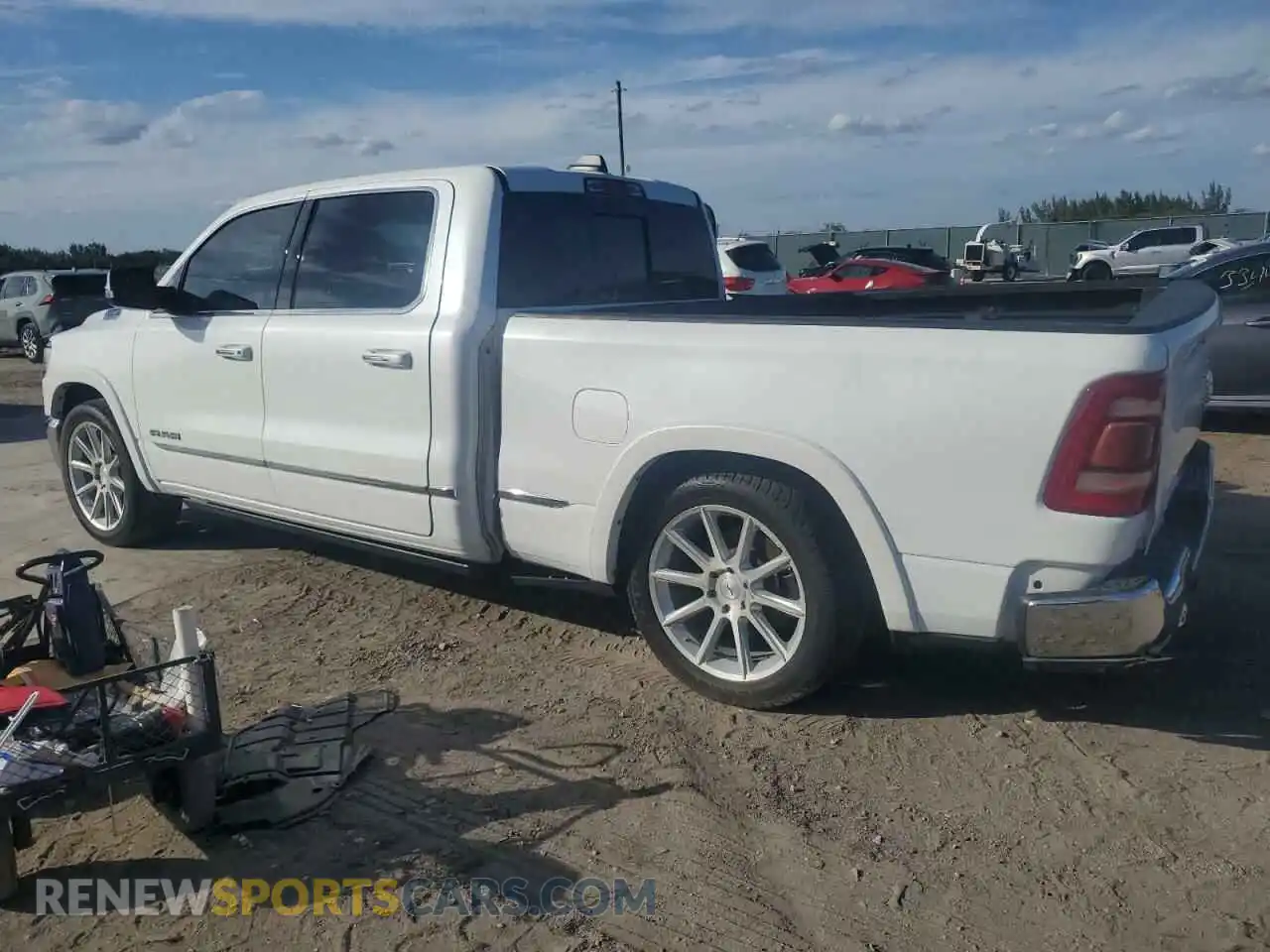 2 Photograph of a damaged car 1C6SRFPT4KN916968 RAM 1500 2019