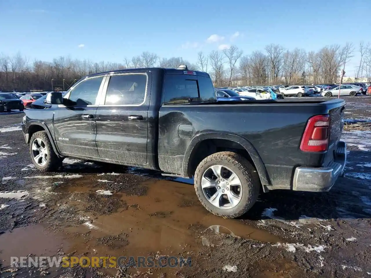 2 Photograph of a damaged car 1C6SRFRT1KN586803 RAM 1500 2019