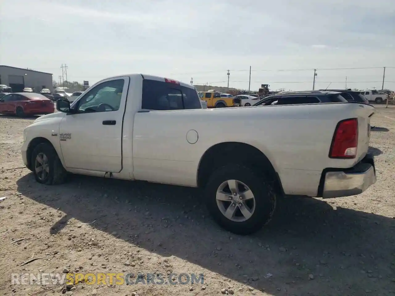 2 Photograph of a damaged car 3C6JR6DT7KG532305 RAM 1500 2019