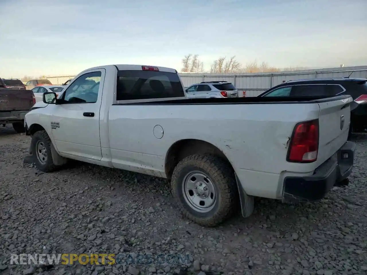 2 Photograph of a damaged car 3C6JR7DG5KG508092 RAM 1500 2019
