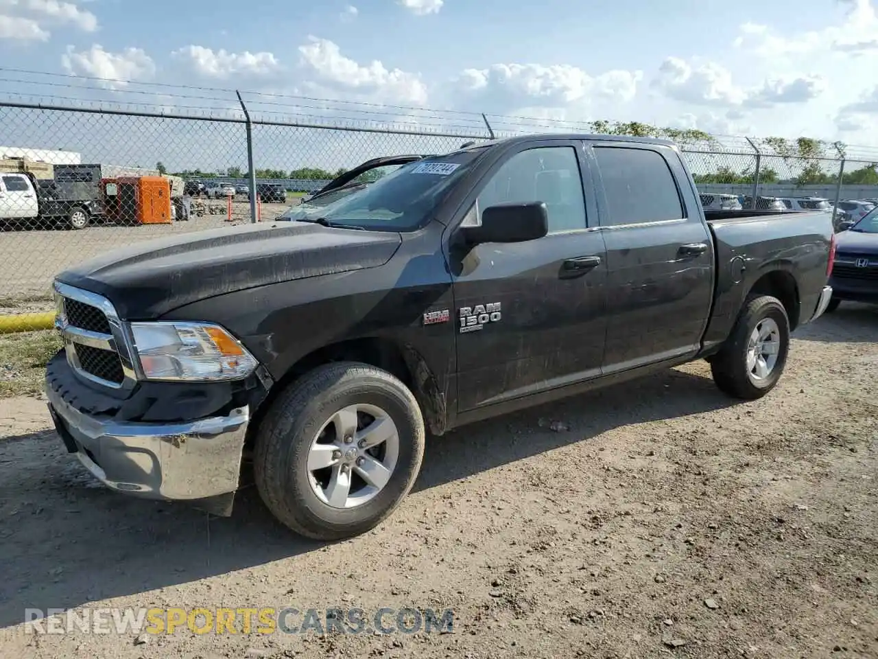 1 Photograph of a damaged car 3C6RR7LT3KG720149 RAM 1500 2019